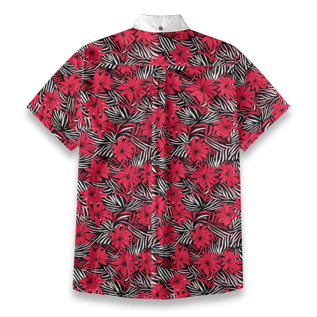 Red Hawaii - Men's Cotton Shirt