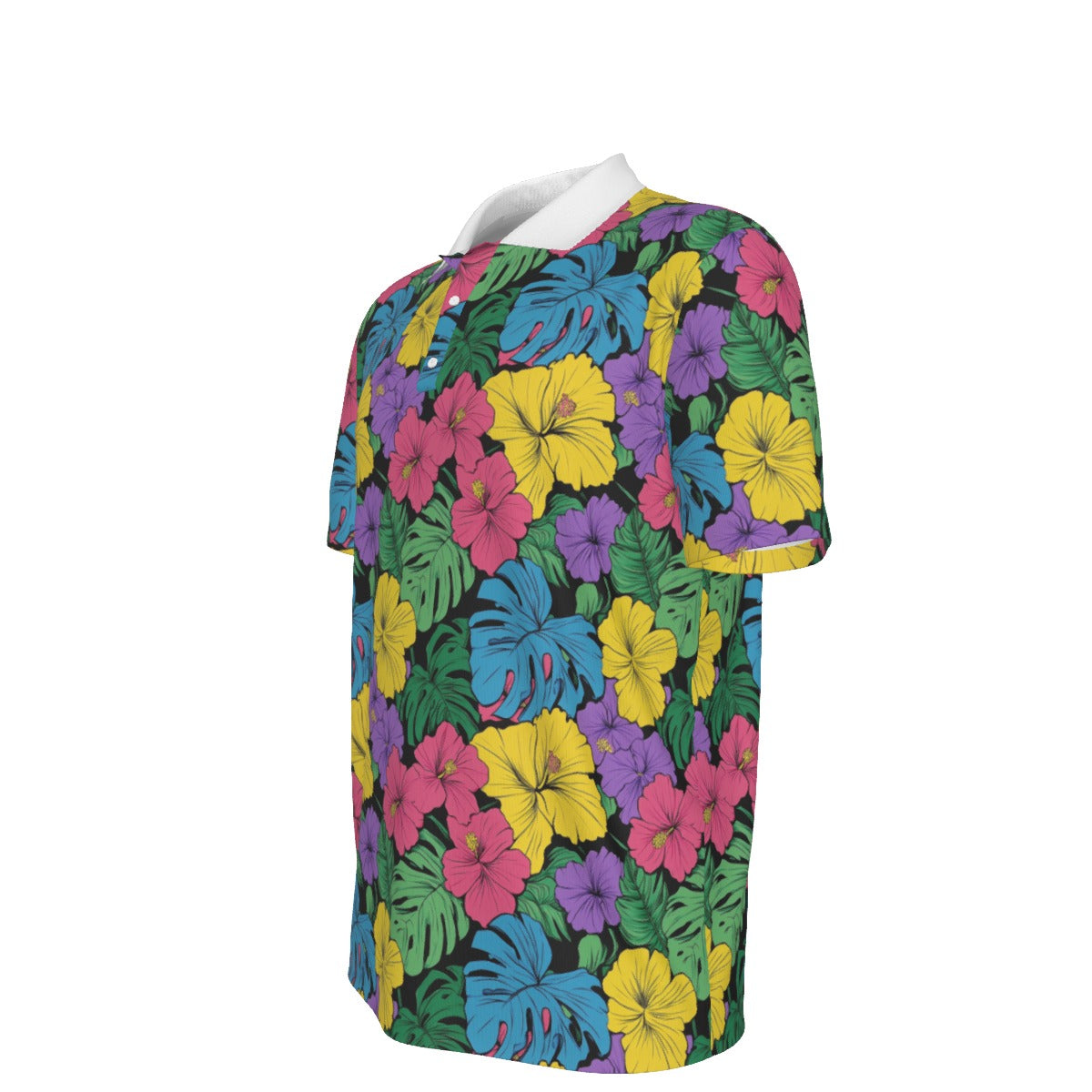 Floral Flush - Men's Polo Shirt