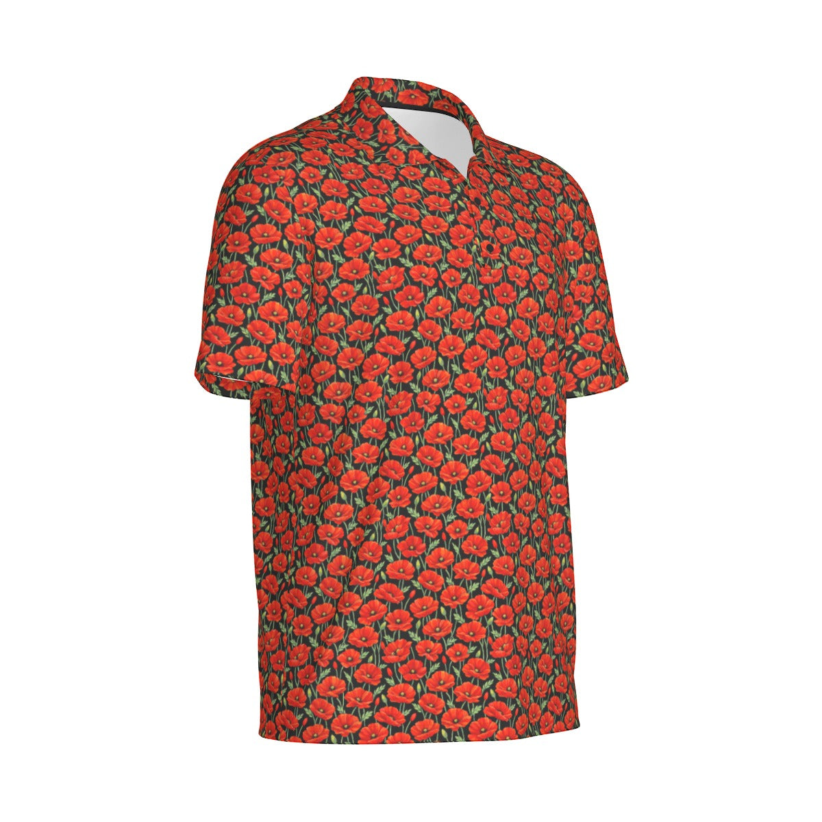 Red Poppy - Men's Polo Shirt