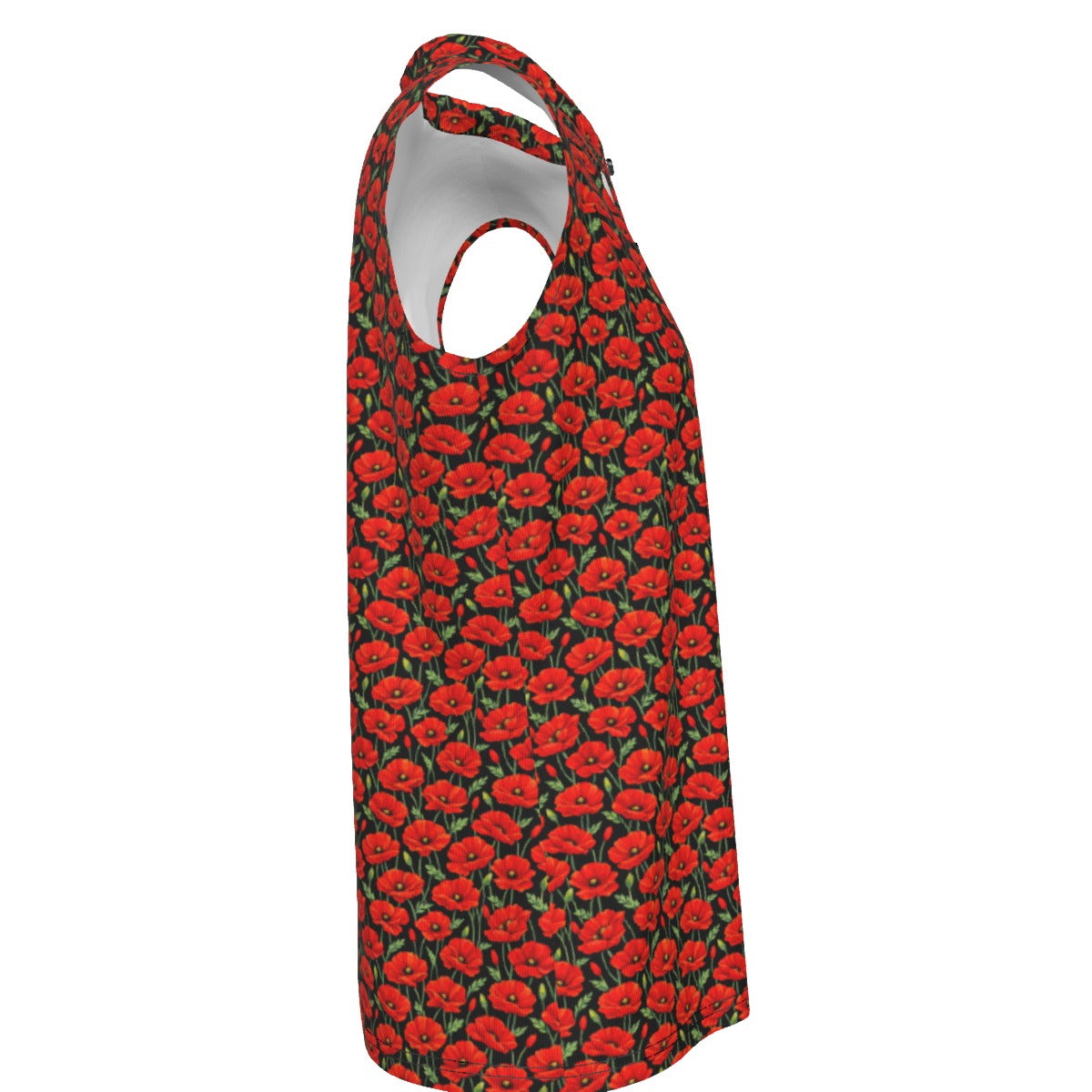 Red Poppy - Women's Sleeveless Polo