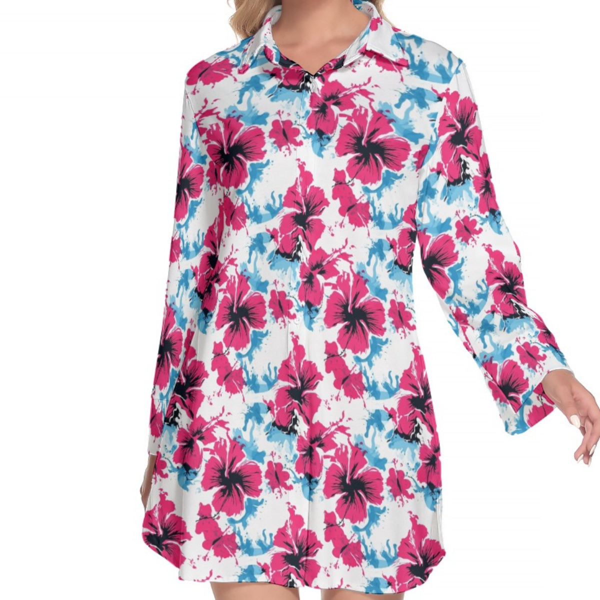 Heavenly Hibiscus - Women's Resort Shirt