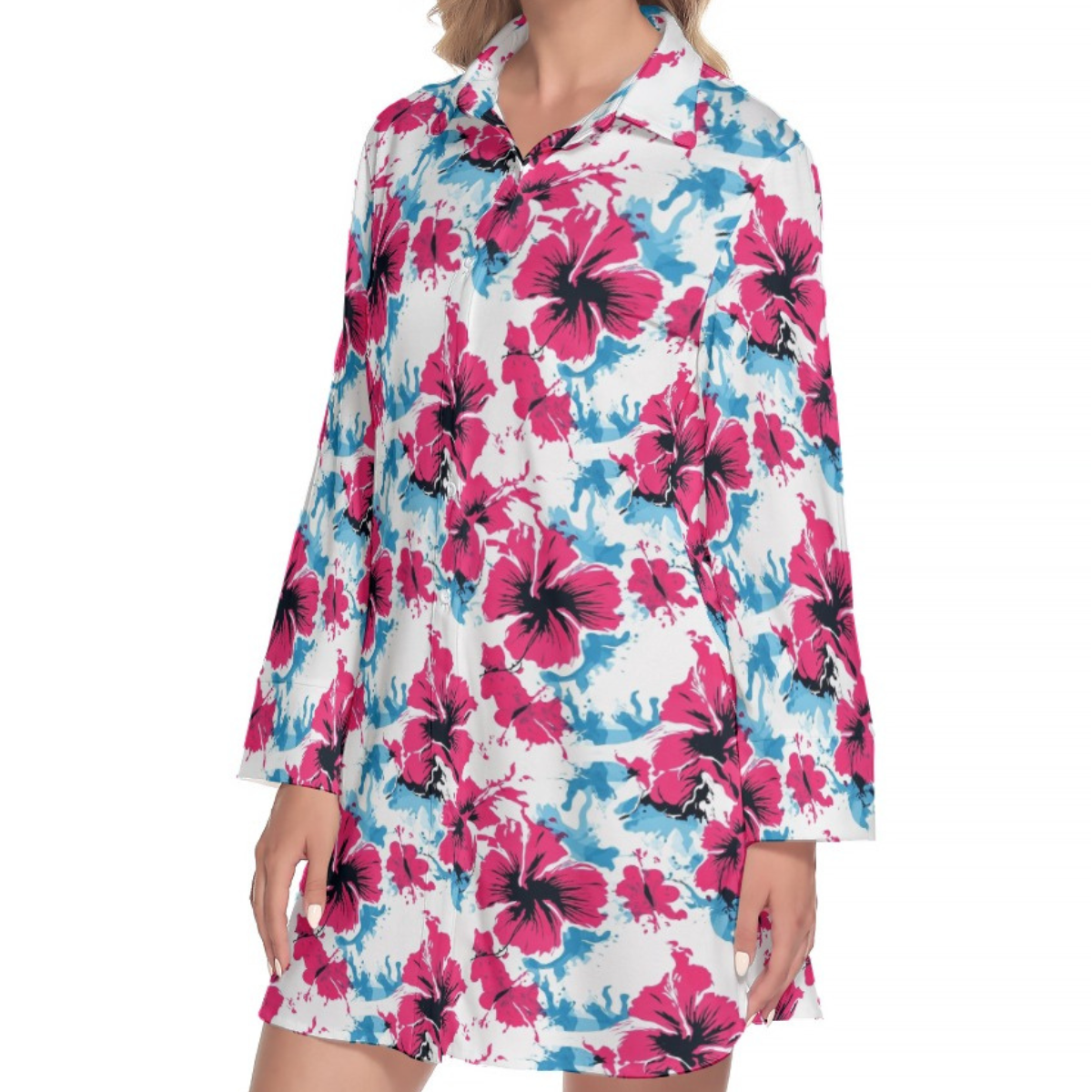 Heavenly Hibiscus - Women's Resort Shirt