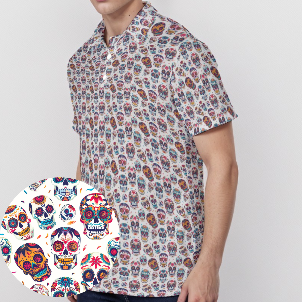 Los Muertos - Men's Polo Shirt