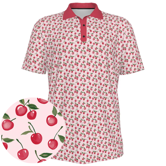 Sweet Cherry Pie - Men's Polo Shirt