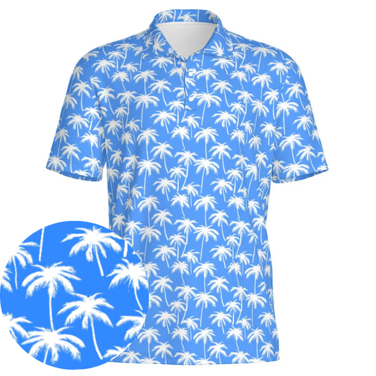 Blue Lagoon - Men's Polo Shirt