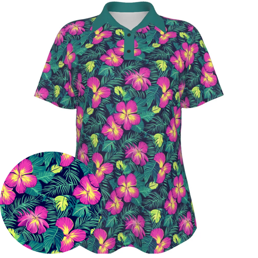 Tiki Time - Women's Polo Shirt