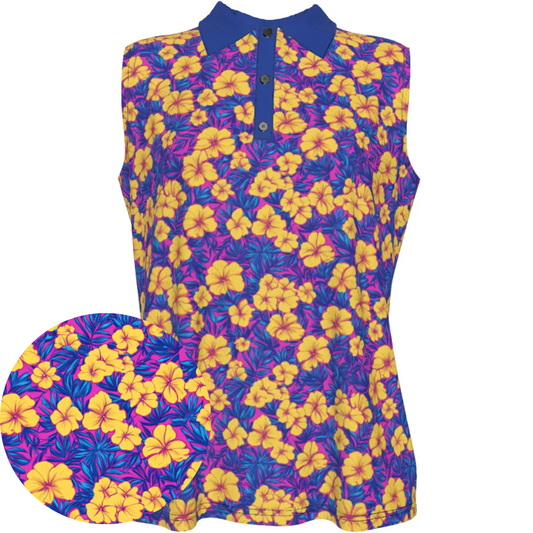 Lani Lush - Women's Sleeveless Polo