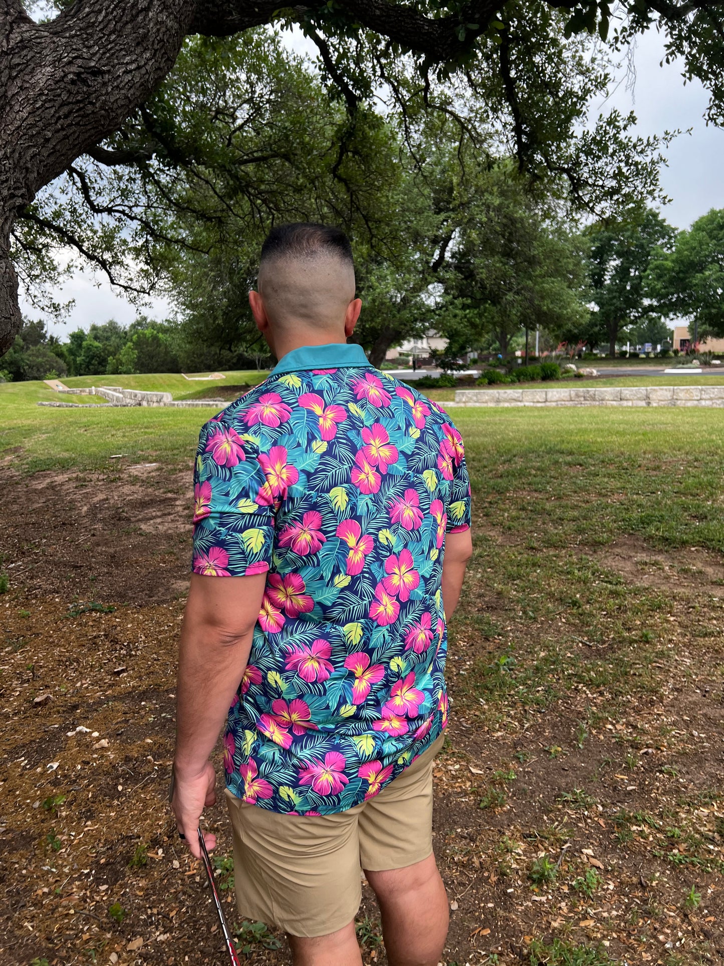 Tiki Time - Men's Polo Shirt