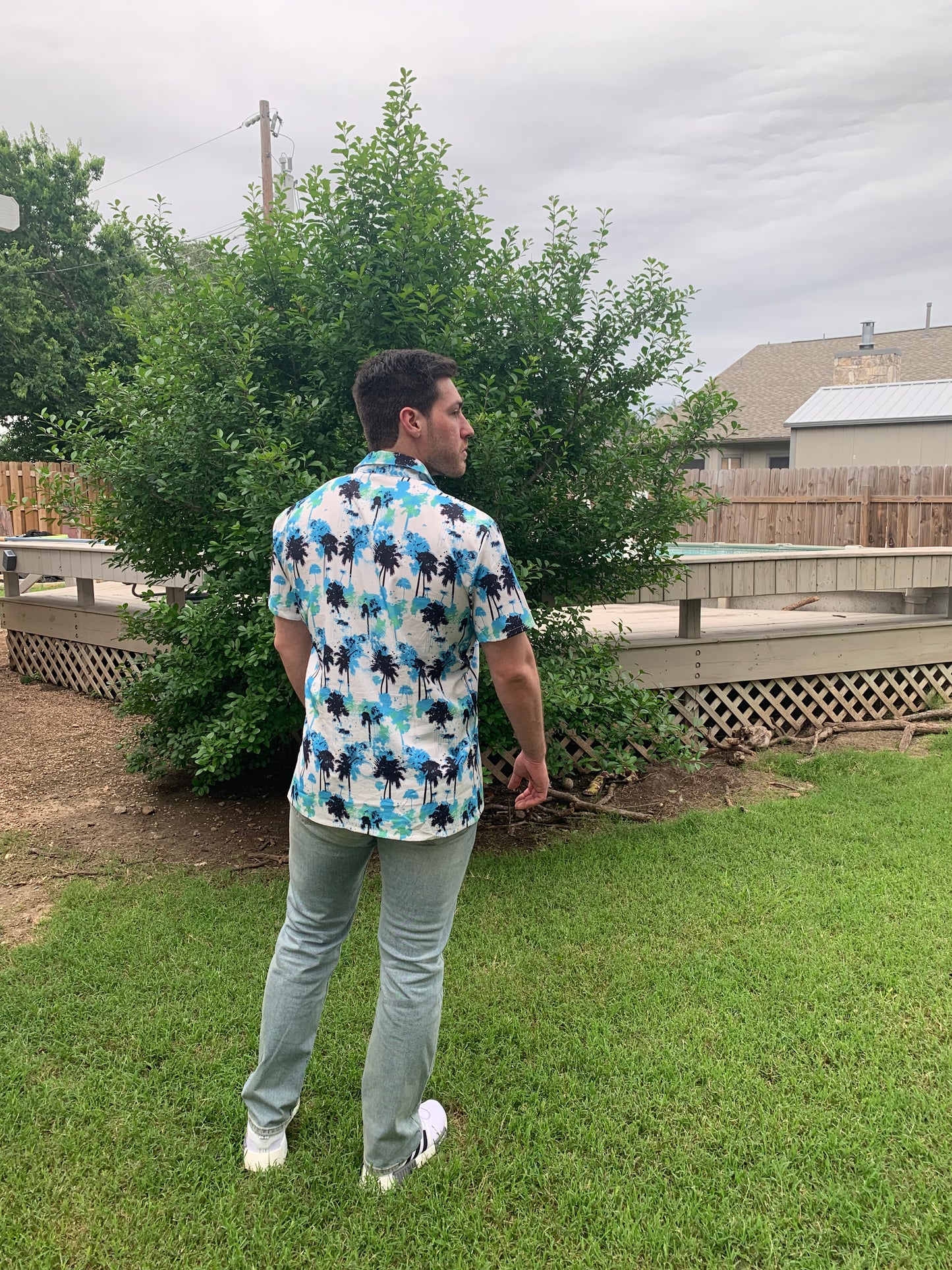 Paradise Palms - Men's Button Down