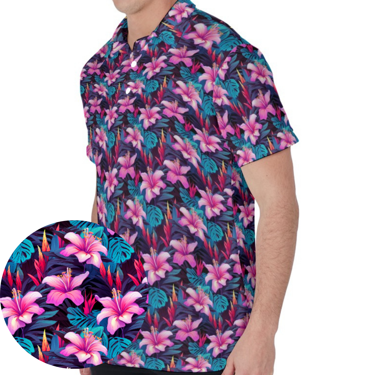 Far Out Luau - Men's Polo Shirt