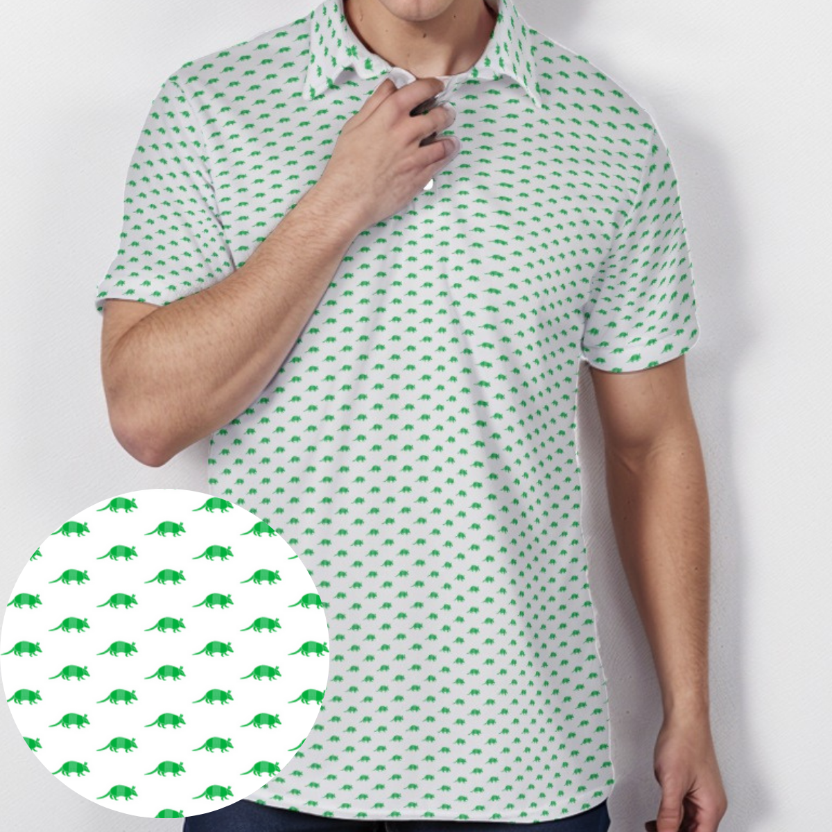 Armadillo Den - Men's Polo Shirt