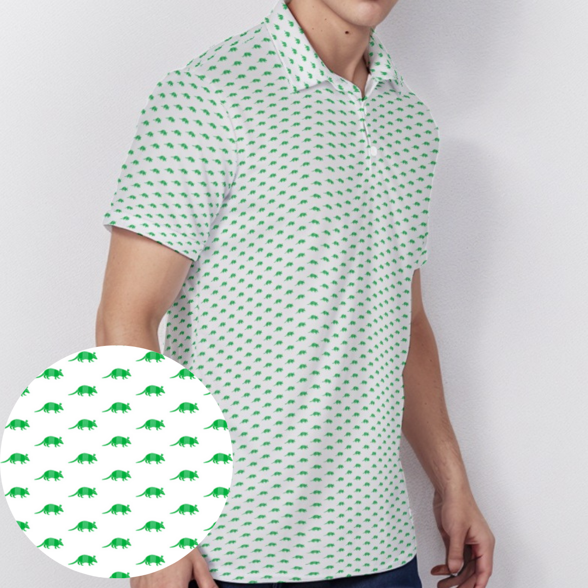 Armadillo Den - Men's Polo Shirt