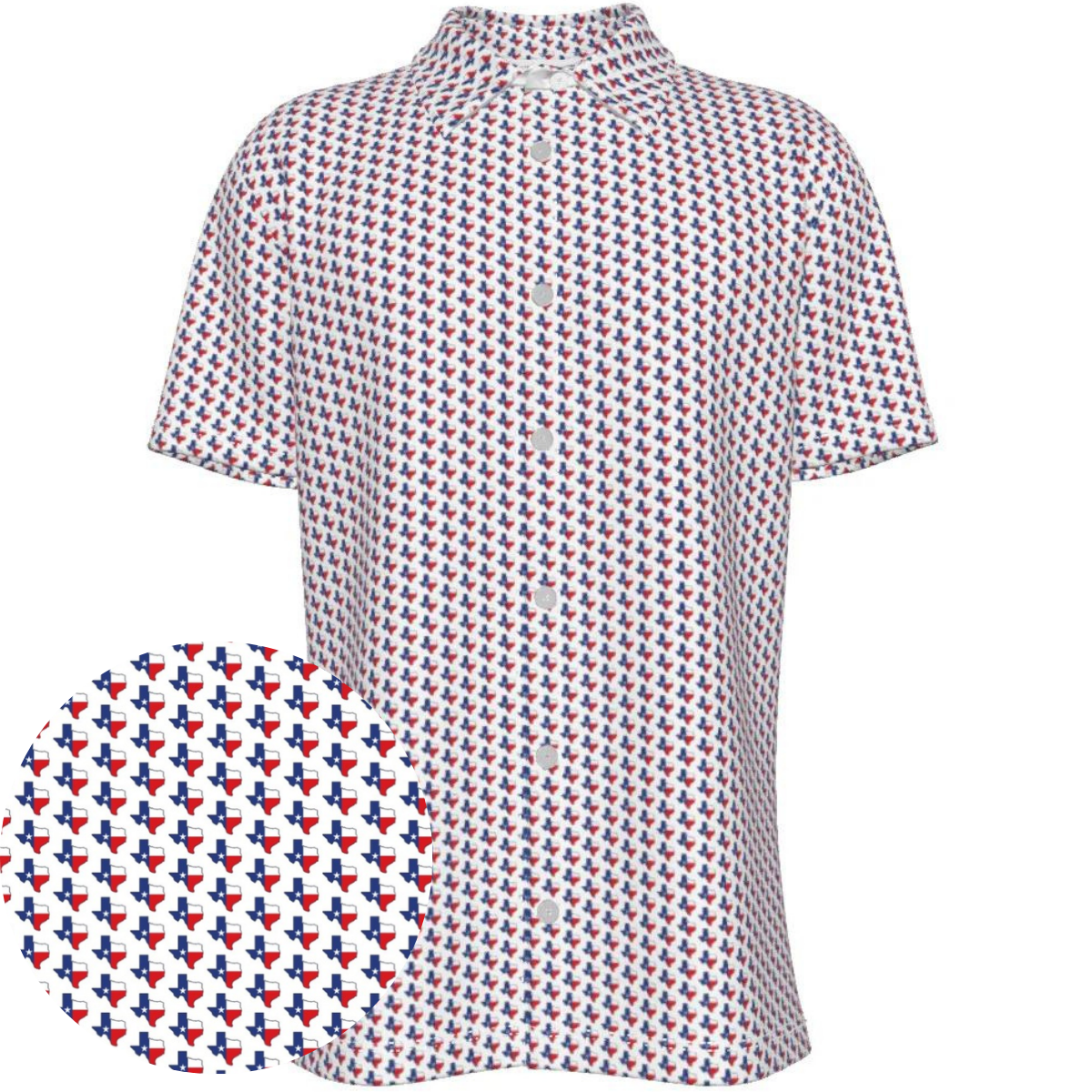 Lone Star White - Men's Button Down