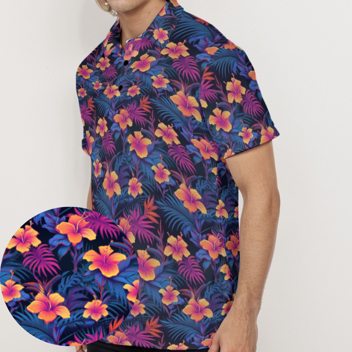 Bunker Luau - Men's Polo Shirt