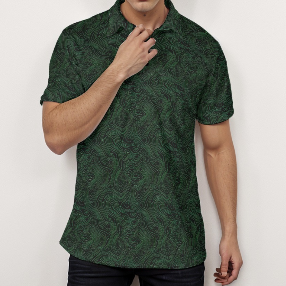 Green Machine - Men's Polo Shirt