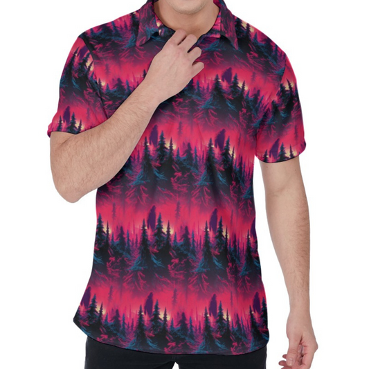 Sasquatch Slice - Men's Polo Shirt