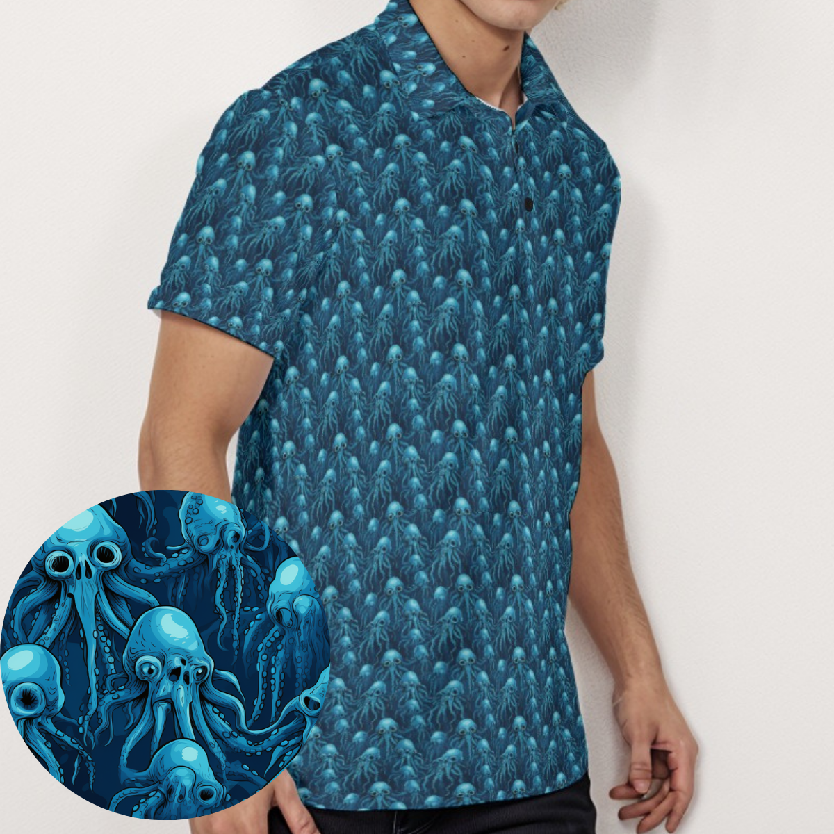 El Squid Roe - Men's Polo Shirt