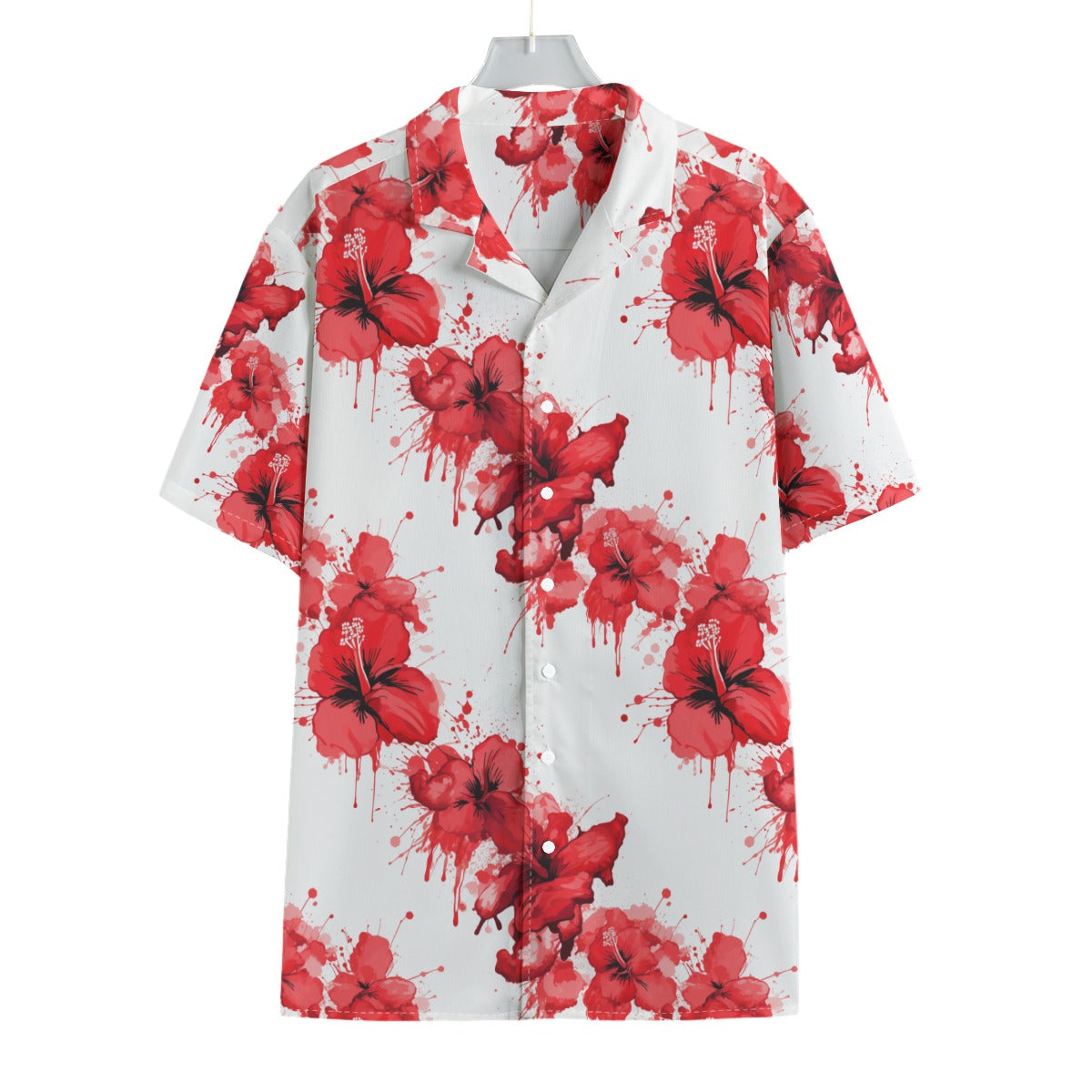 Hibis*kiss - Men's Hawaiian Shirt